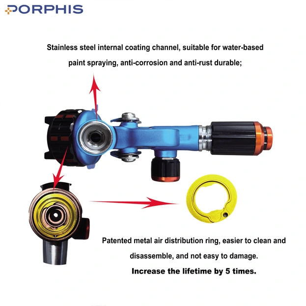 airless automotive spray gun