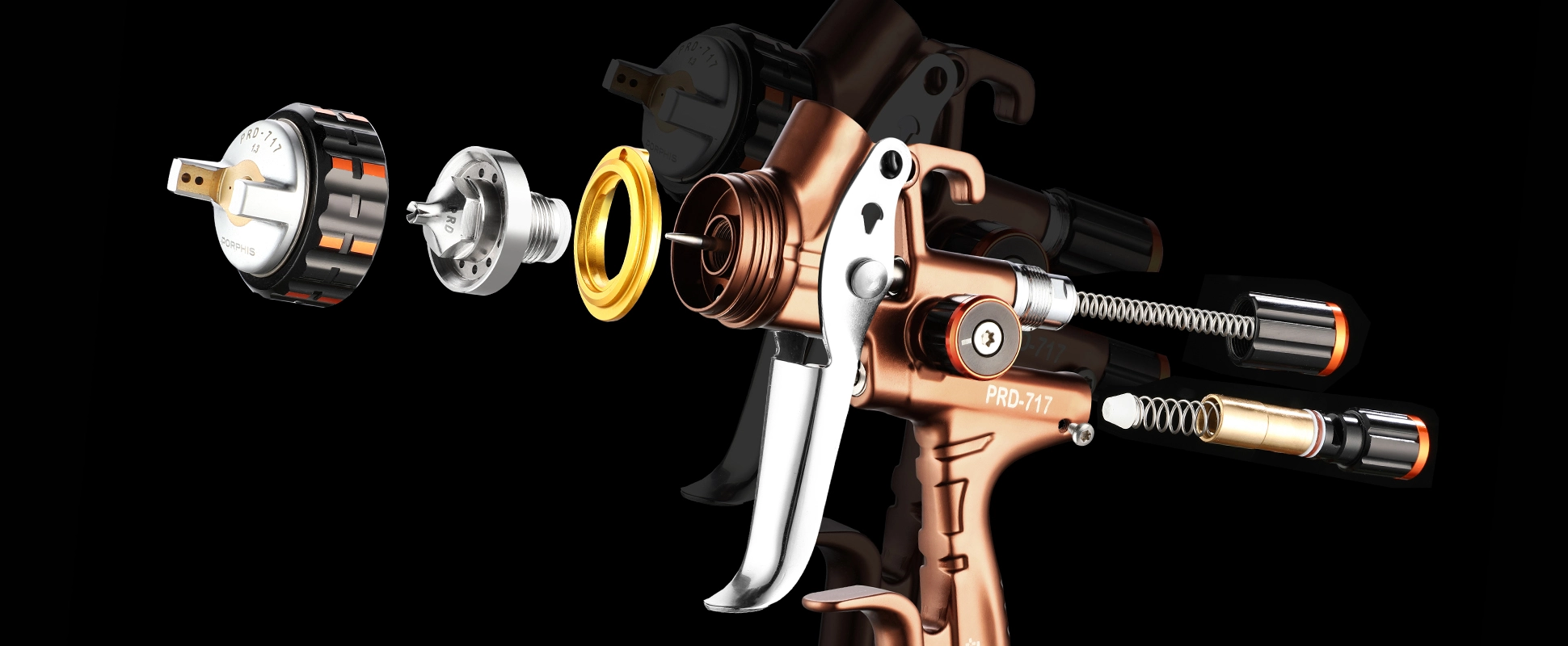 Automotive Refinishing Spray Gun