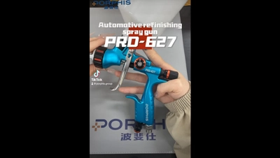 PORPHIS PRD-627  Automotive Refinishing Spray Gun with “VS” Shape Nozzle